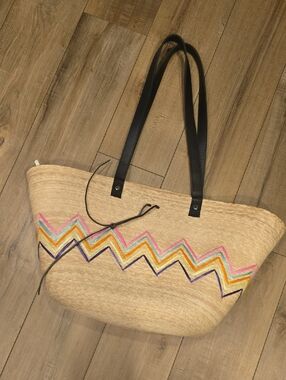 Corazon Playero Beach Straw Bag Tote 400$ Bag